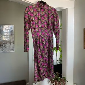 EUC Albert Nipon Silk Dress